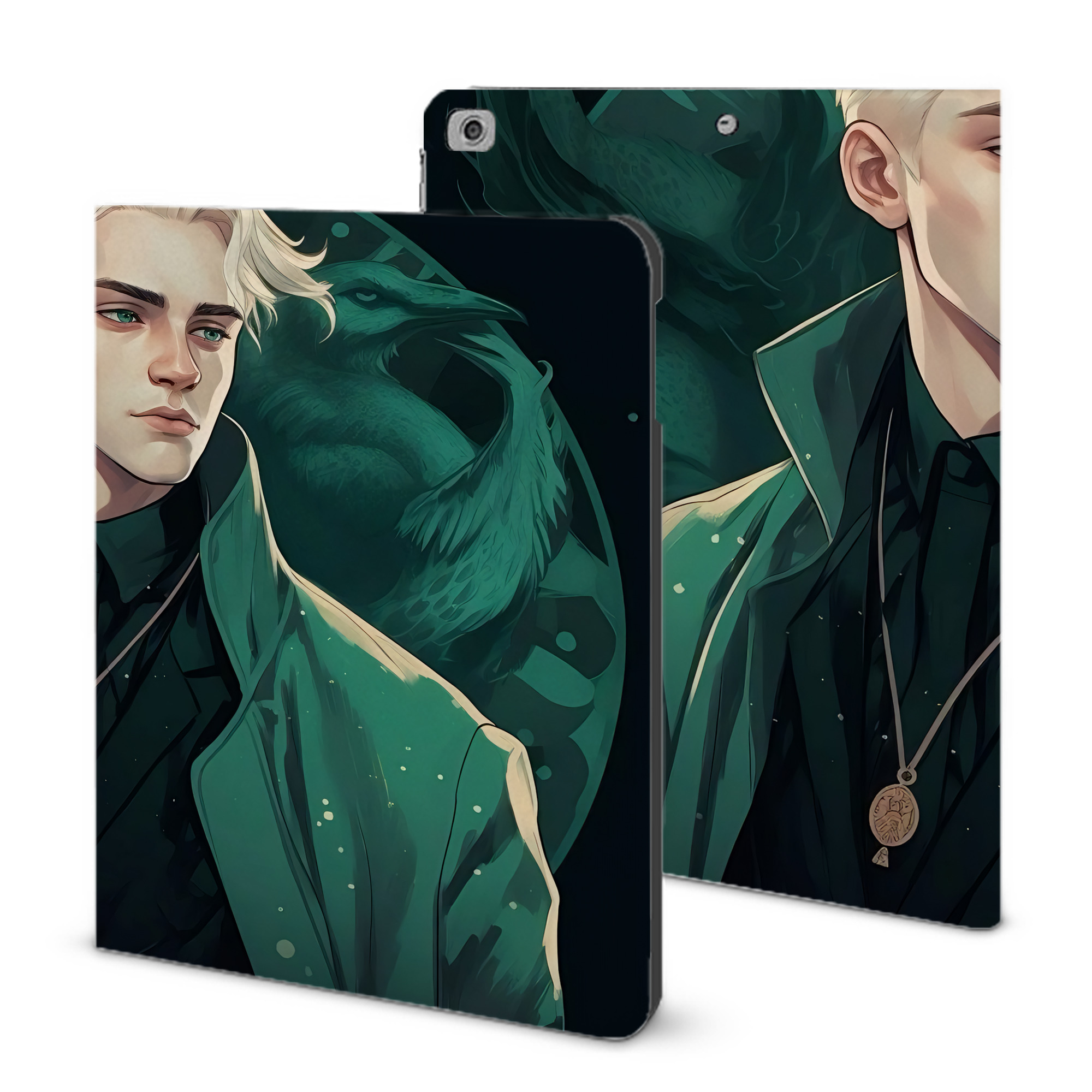 （画像用） Harry Potter ハリー・ポッターシリーズ IPad ケース ブック型 PUレザー TPU 耐衝撃 軽量 薄型 ペン収納なし 全面保護 IPad 各モデル対応